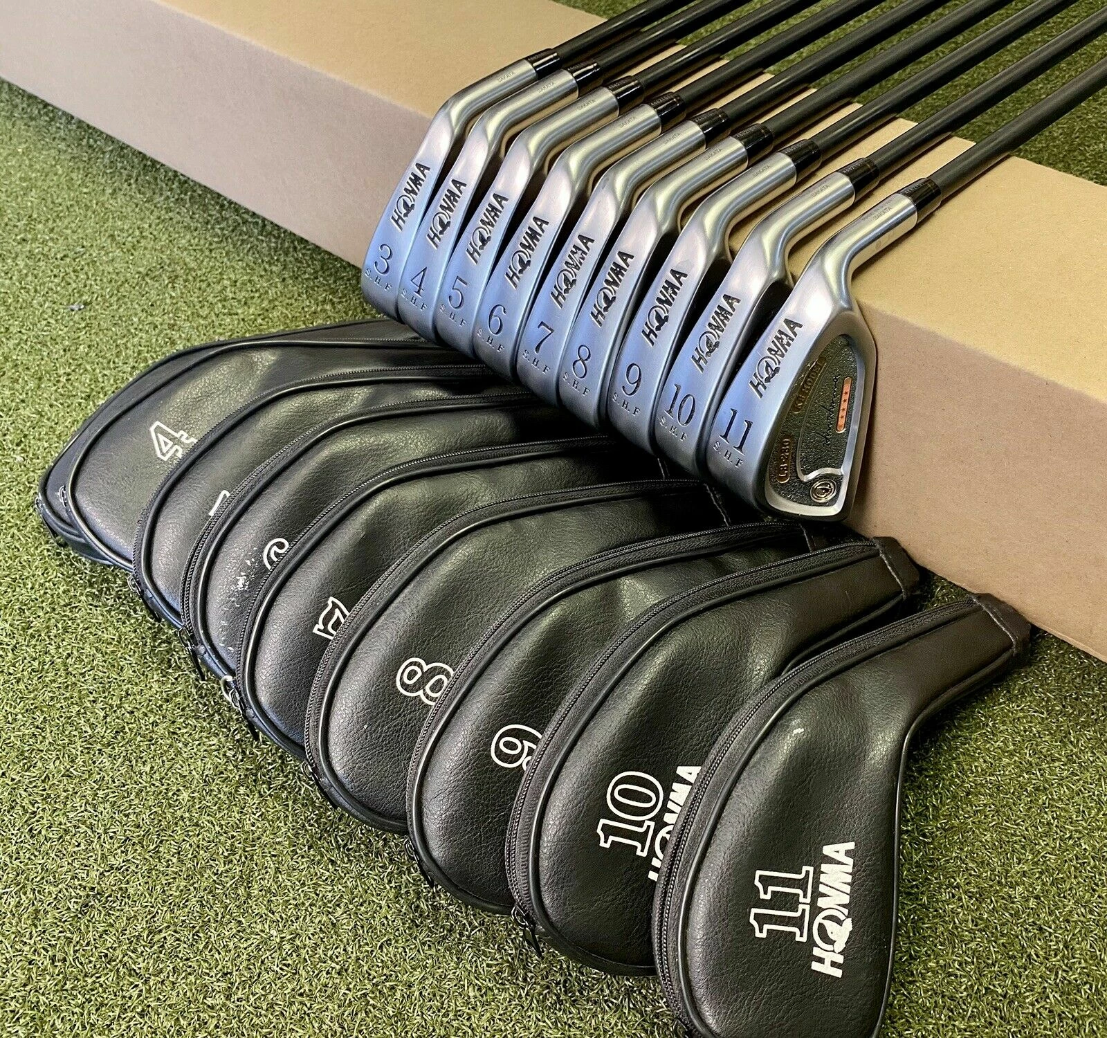 Used RH Honma LB-280 KB Model 24K 4 Star 3-11 R-1 Regular Graphite Golf Set 3 Used RH Honma LB-280 KB Model 24K 4 Star 3-11 R-1 Regular Graphite Golf Set