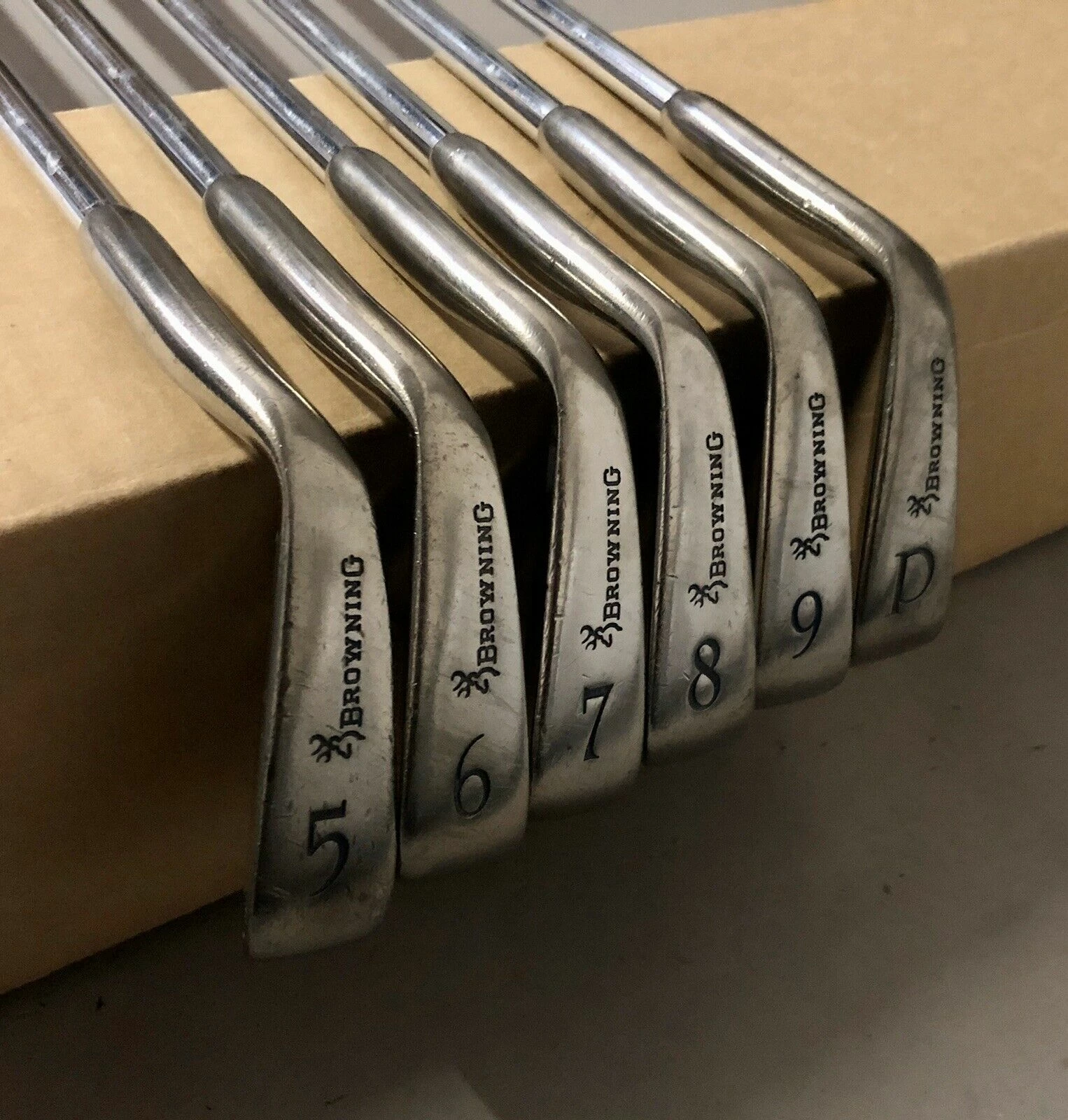 Browning Classic Instrument Irons 5-PW Ladies Flex Steel Golf Club Set 4 Browning Classic Instrument Irons 5-PW Ladies Flex Steel Golf Club Set - Image 2