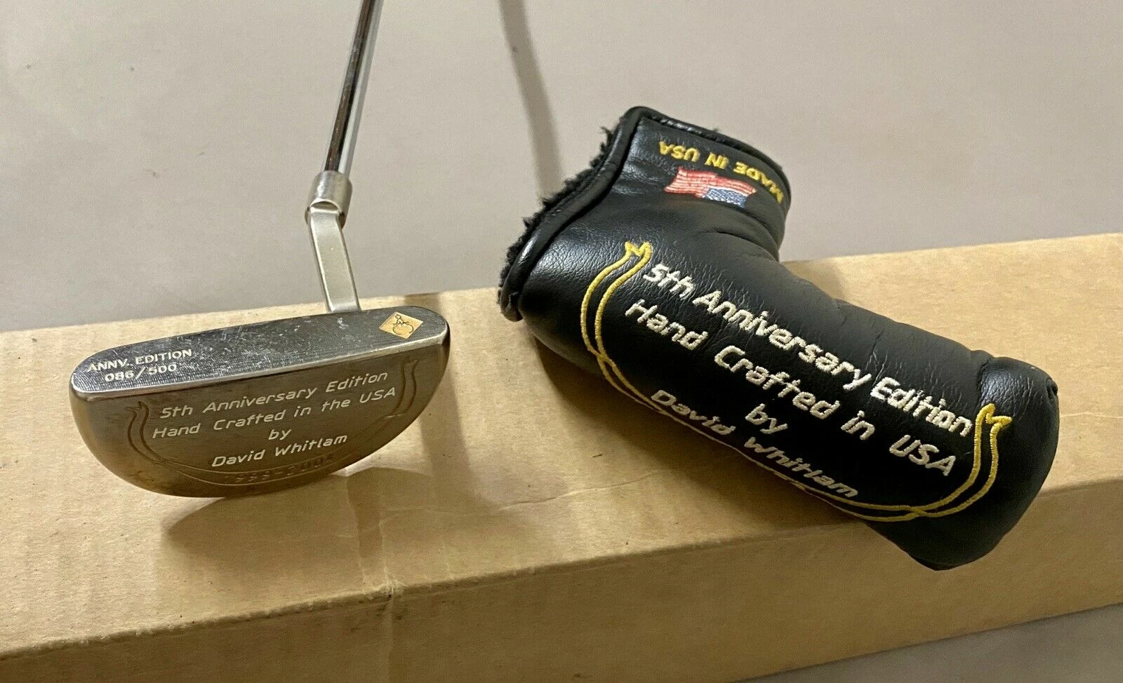 David Whitlam Gauge Design 5th Anniversary Edition 86/500 32.5″ Putter Golf 3 David Whitlam Gauge Design 5th Anniversary Edition 86/500 32.5″ Putter Golf