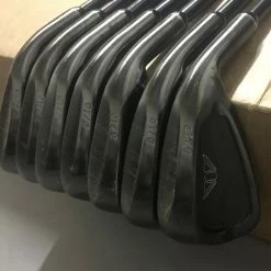 Edel 9/10 Black Irons 4-PW Tour AD AD-115 X-Stiff Flex Graphite Golf Club Set