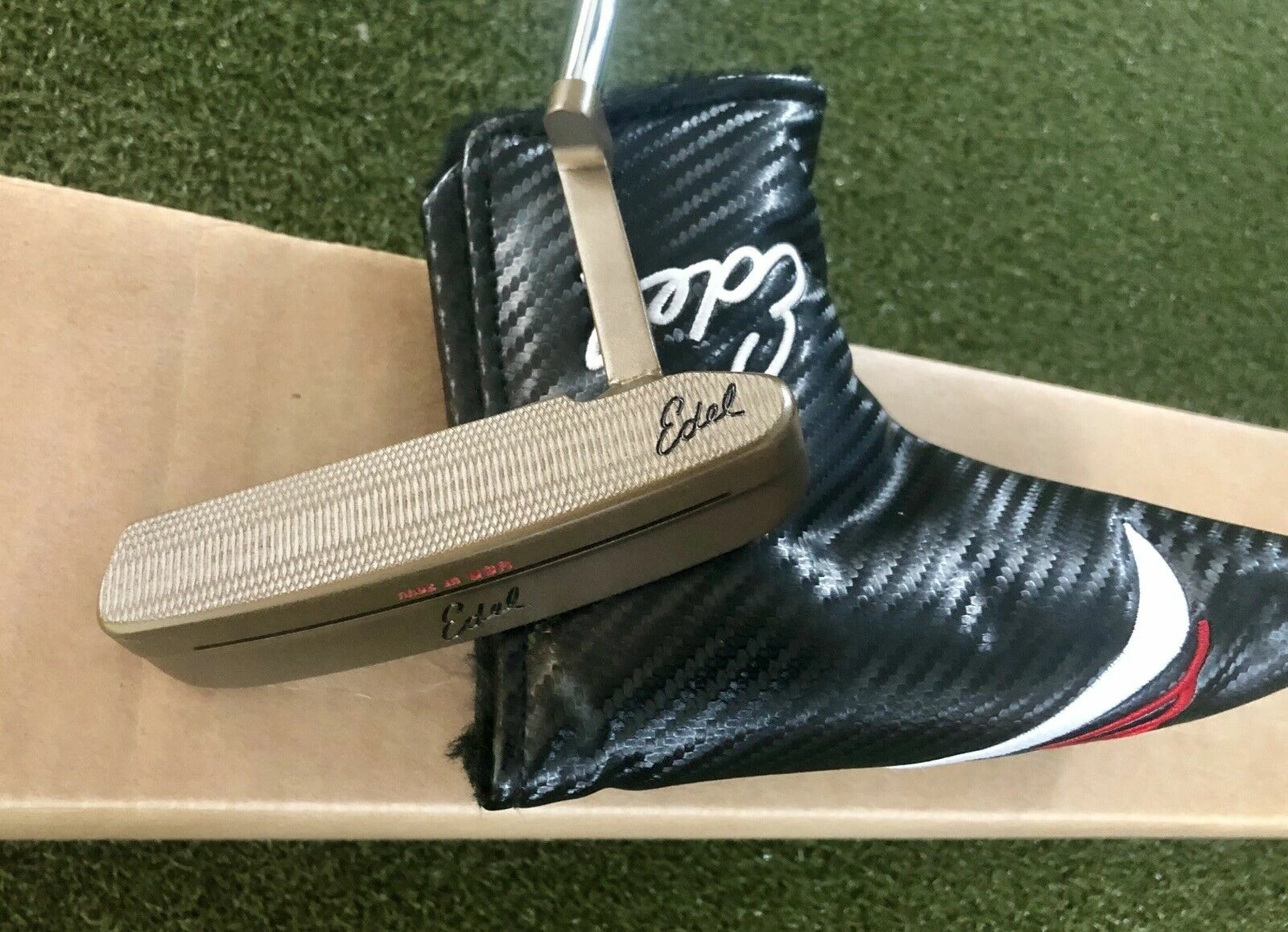 Used Right Handed Edel Workbench Custom Weld Neck 34″ Putter Steel Golf Club 4 Used Right Handed Edel Workbench Custom Weld Neck 34″ Putter Steel Golf Club - Image 2