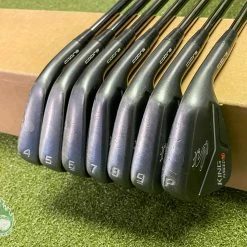 Used Cobra King Forged CB/MB Combo Irons 4-PW $-Taper 120g Stiff Steel Golf Set
