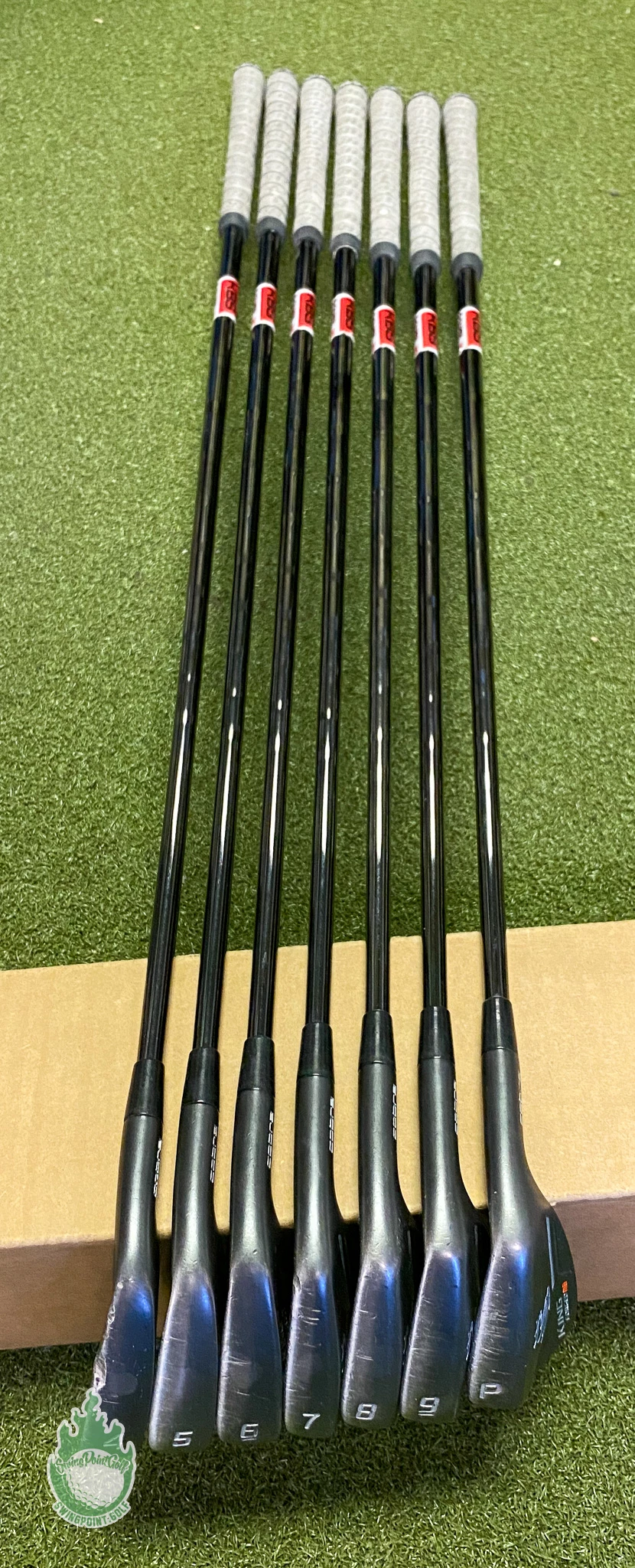 Used Cobra King Forged CB/MB Combo Irons 4-PW $-Taper 120g Stiff Steel Golf Set 13 Used Cobra King Forged CB/MB Combo Irons 4-PW $-Taper 120g Stiff Steel Golf Set - Image 11