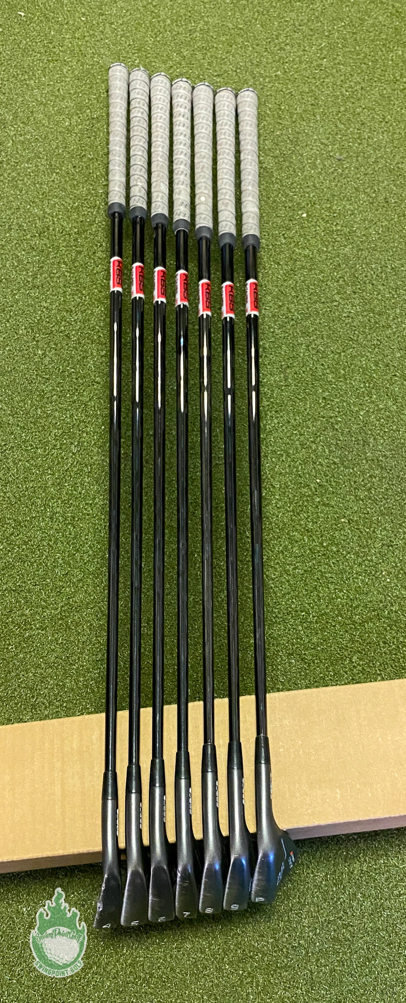 Used Cobra King Forged CB/MB Combo Irons 4-PW $-Taper 120g Stiff Steel Golf Set 12 Used Cobra King Forged CB/MB Combo Irons 4-PW $-Taper 120g Stiff Steel Golf Set - Image 10