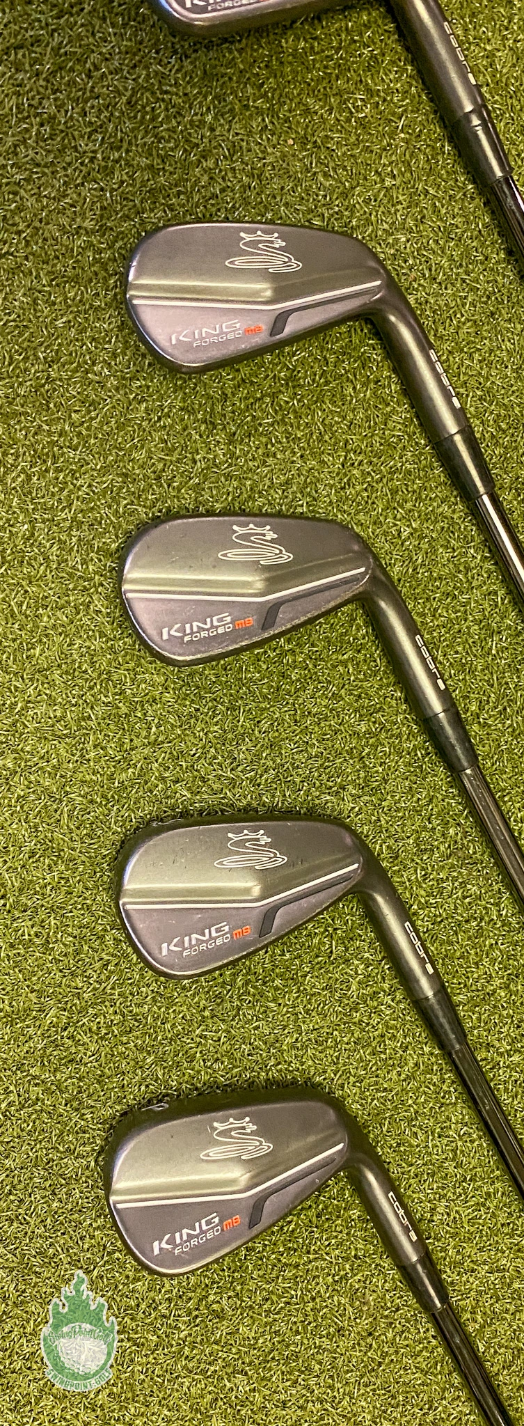 Used Cobra King Forged CB/MB Combo Irons 4-PW $-Taper 120g Stiff Steel Golf Set 10 Used Cobra King Forged CB/MB Combo Irons 4-PW $-Taper 120g Stiff Steel Golf Set - Image 8