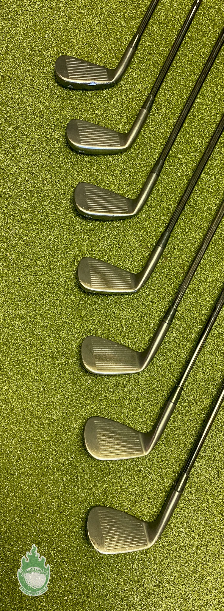 Used Cobra King Forged CB/MB Combo Irons 4-PW $-Taper 120g Stiff Steel Golf Set 6 Used Cobra King Forged CB/MB Combo Irons 4-PW $-Taper 120g Stiff Steel Golf Set - Image 4