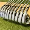 Used RH 2017 TaylorMade M2 Irons 4-PW/AW/SW/LW 88g Regular Flex Steel Golf Set