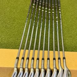 Used RH 2017 TaylorMade M2 Irons 4-PW/AW/SW/LW 88g Regular Flex Steel Golf Set -Callaway Club Shop IMG 0110 1