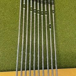 Used RH 2017 TaylorMade M2 Irons 4-PW/AW/SW/LW 88g Regular Flex Steel Golf Set -Callaway Club Shop IMG 0111 1