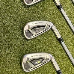 Used RH 2017 TaylorMade M2 Irons 4-PW/AW/SW/LW 88g Regular Flex Steel Golf Set -Callaway Club Shop IMG 0112 1
