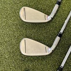 Used RH 2017 TaylorMade M2 Irons 4-PW/AW/SW/LW 88g Regular Flex Steel Golf Set -Callaway Club Shop IMG 0116 1