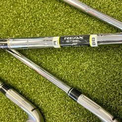 Used RH 2017 TaylorMade M2 Irons 4-PW/AW/SW/LW 88g Regular Flex Steel Golf Set -Callaway Club Shop IMG 0118 1