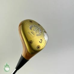 Used RH Ping Karsten Zing Blonde Fairway 3 Wood KT-M Stiff Flex Steel Golf Club