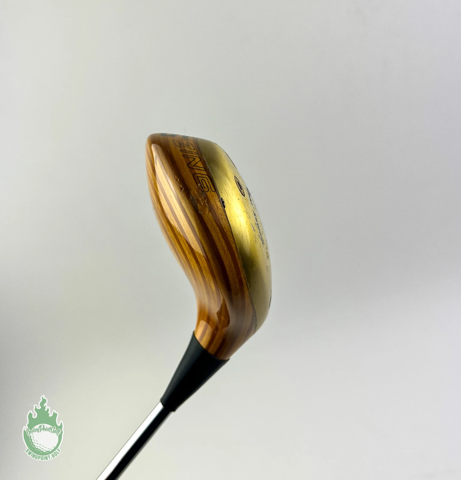Used RH Ping Karsten Zing Blonde Fairway 3 Wood KT-M Stiff Flex Steel Golf Club 13 Used RH Ping Karsten Zing Blonde Fairway 3 Wood KT-M Stiff Flex Steel Golf Club - Image 11