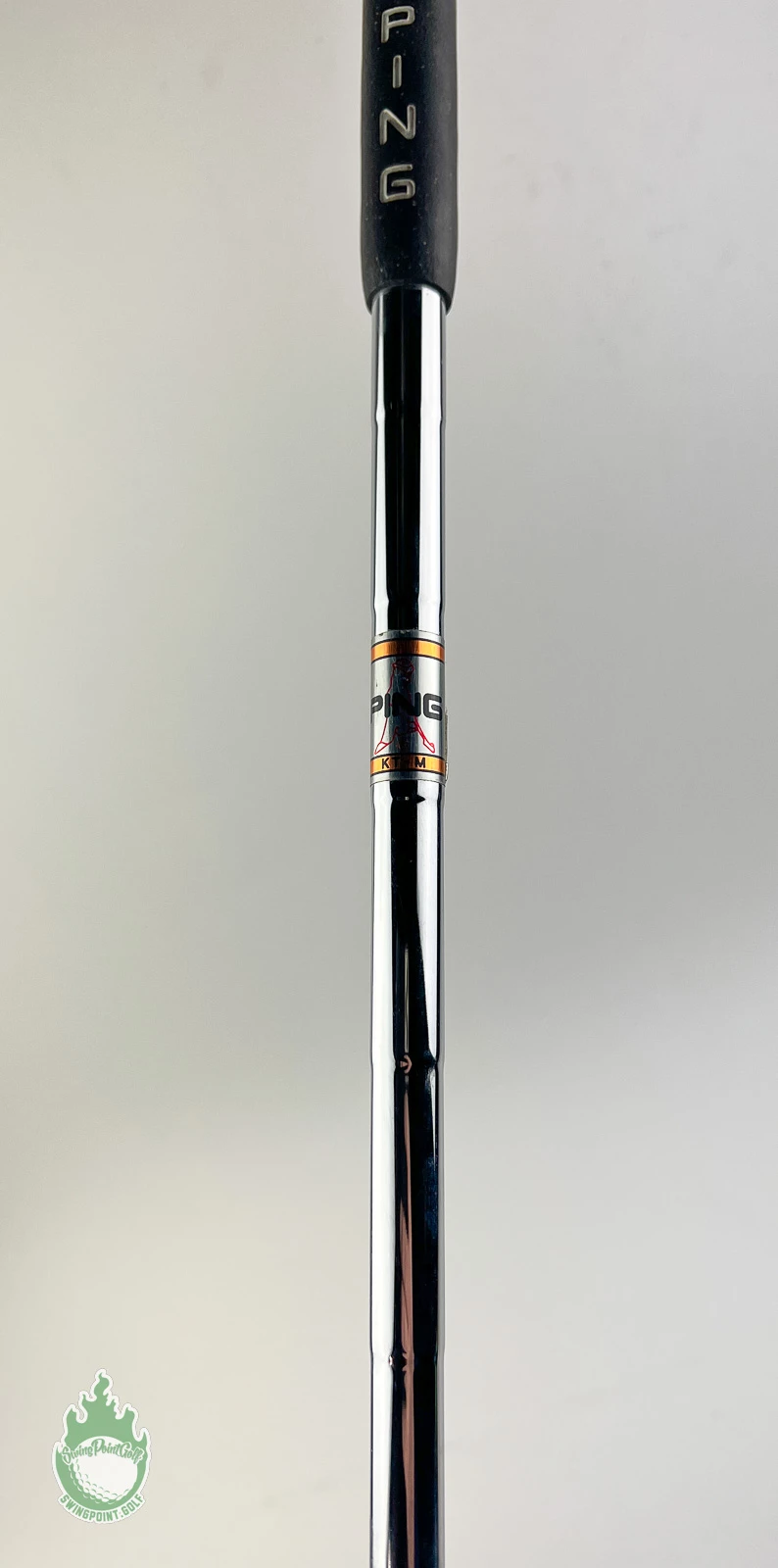 Used RH Ping Karsten Zing Blonde Fairway 3 Wood KT-M Stiff Flex Steel Golf Club 7 Used RH Ping Karsten Zing Blonde Fairway 3 Wood KT-M Stiff Flex Steel Golf Club - Image 5