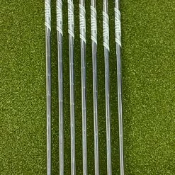 Used RH Titleist T100 Irons 4-PW AMT Tour White S300 Stiff Flex Steel Golf Set -Callaway Club Shop IMG 0394 2