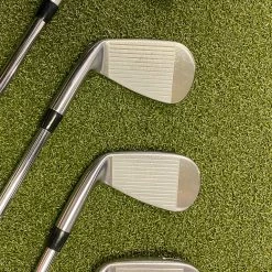 Used RH Titleist T100 Irons 4-PW AMT Tour White S300 Stiff Flex Steel Golf Set -Callaway Club Shop IMG 0398 3
