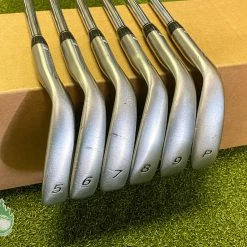 Used RH TaylorMade RAC OS Irons 5-PW 95g Stiff Flex Steel Golf Club Set -Callaway Club Shop IMG 0403 2