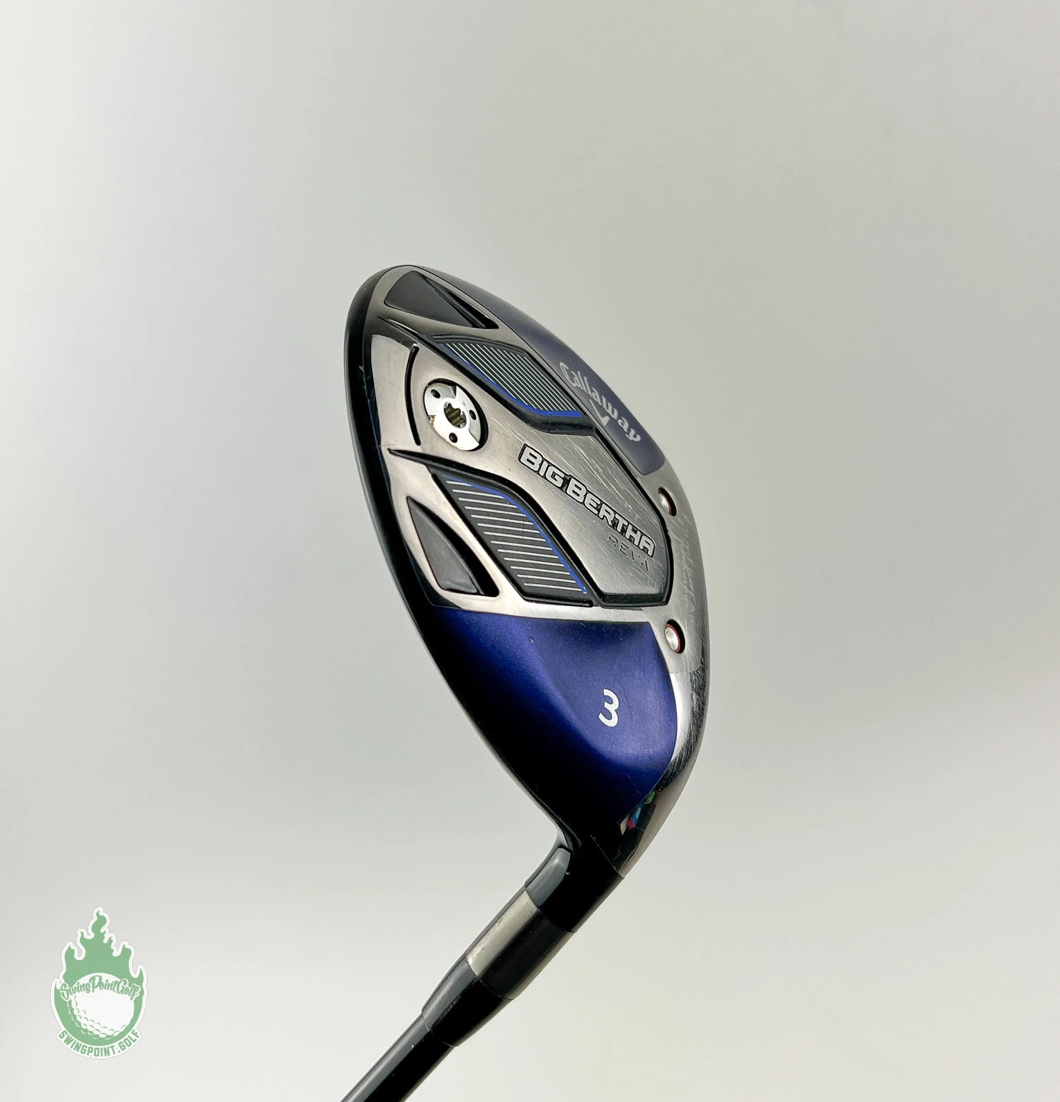 Used RH Callaway Big Bertha REVA Fairway 3 Wood 45g Regular Graphite Golf Club 4 Used RH Callaway Big Bertha REVA Fairway 3 Wood 45g Regular Graphite Golf Club - Image 2