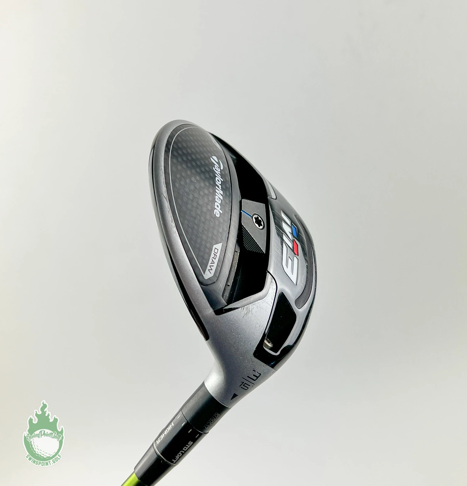 Used TaylorMade M3 Fairway 3 Wood 15* Aldila NV 65g Stiff Graphite Golf Club 4 Used TaylorMade M3 Fairway 3 Wood 15* Aldila NV 65g Stiff Graphite Golf Club - Image 2