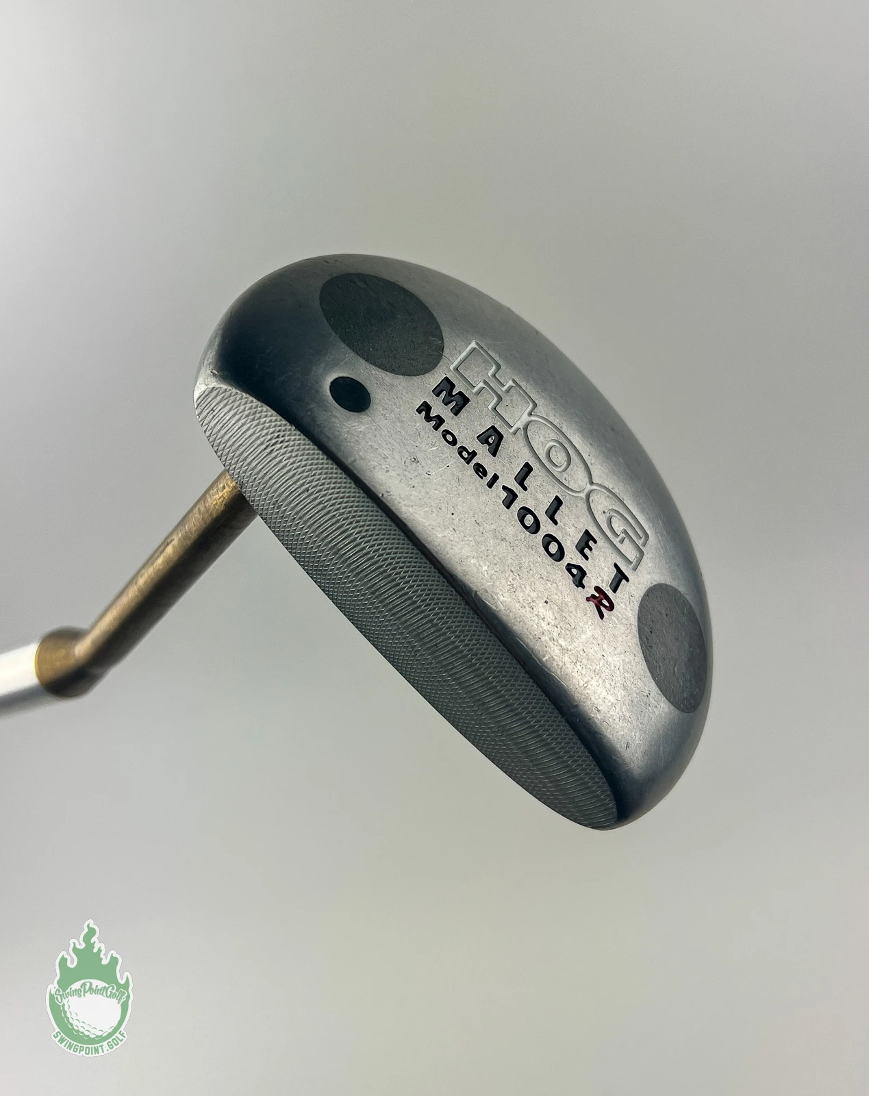 Right Handed DogLeg Right Hog Mallet Model 1004R Milled 44″ Putter Golf Club 4 Right Handed DogLeg Right Hog Mallet Model 1004R Milled 44″ Putter Golf Club - Image 2