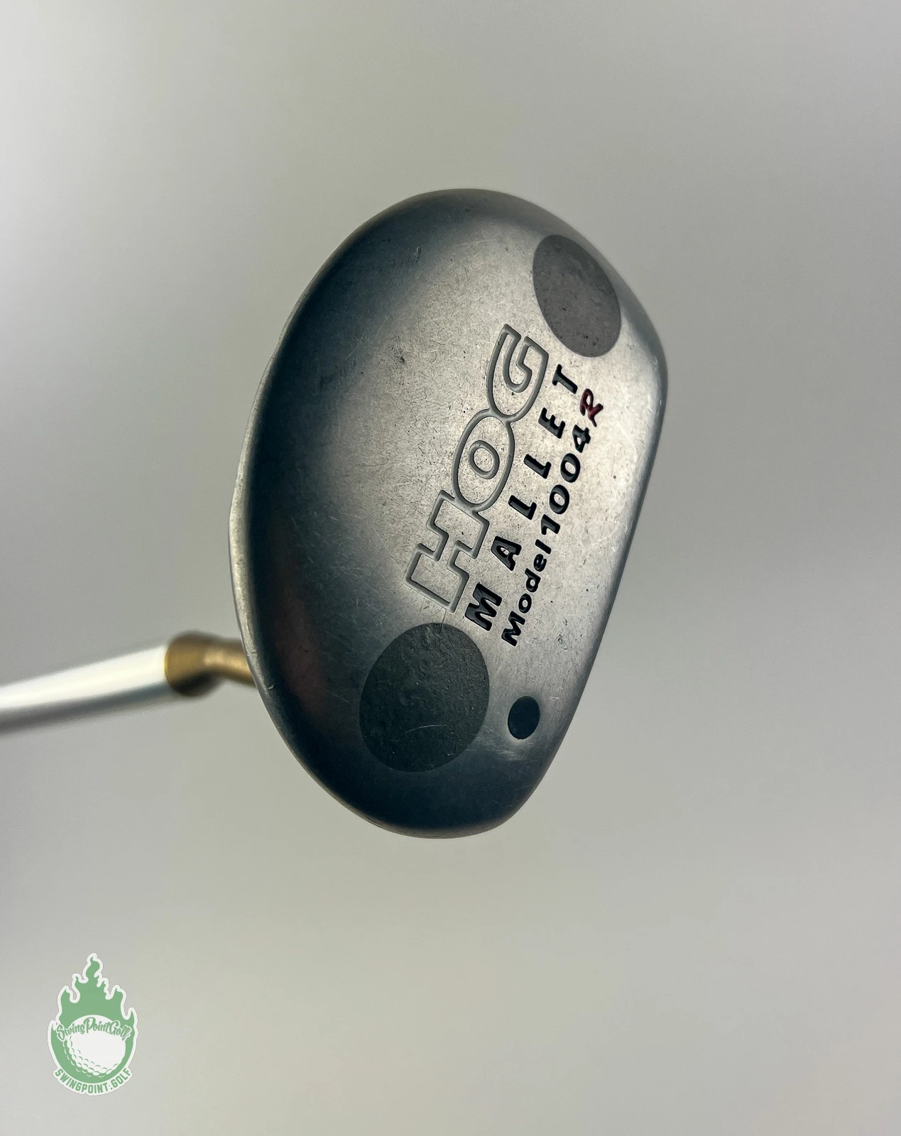 Right Handed DogLeg Right Hog Mallet Model 1004R Milled 44″ Putter Golf Club 14 Right Handed DogLeg Right Hog Mallet Model 1004R Milled 44″ Putter Golf Club - Image 12