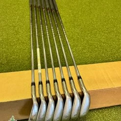 Used RH TaylorMade RAC OS Irons 4-PW 90g Regular Flex Steel Golf Club Set -Callaway Club Shop IMG 0459 2