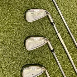 Used RH TaylorMade RAC OS Irons 4-PW 90g Regular Flex Steel Golf Club Set -Callaway Club Shop IMG 0461 3
