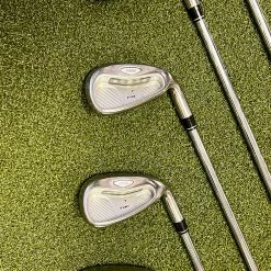 Used RH TaylorMade RAC OS Irons 4-PW 90g Regular Flex Steel Golf Club Set -Callaway Club Shop IMG 0462 3