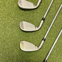 Used RH TaylorMade RAC OS Irons 4-PW 90g Regular Flex Steel Golf Club Set -Callaway Club Shop IMG 0464 2