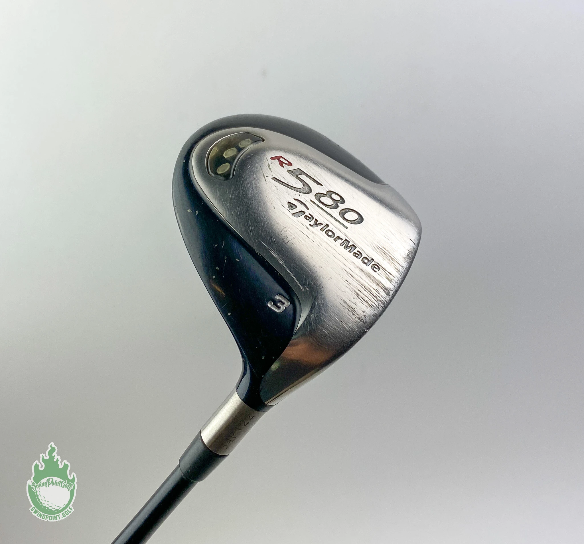 Used RH TaylorMade R580 Series Fairway 3 Wood 15* Stiff Flex Graphite Golf Club 3 Used RH TaylorMade R580 Series Fairway 3 Wood 15* Stiff Flex Graphite Golf Club