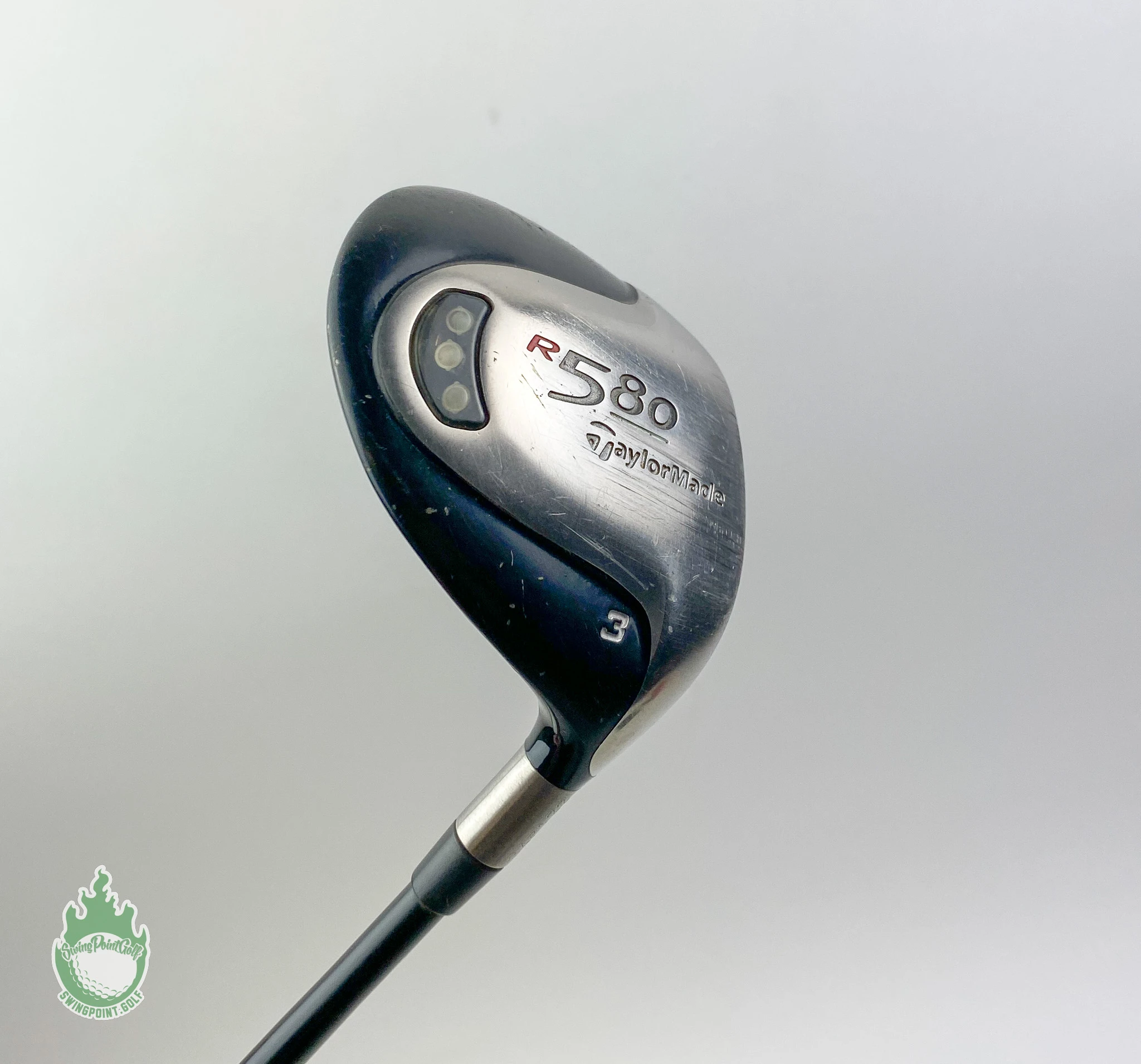 Used RH TaylorMade R580 Series Fairway 3 Wood 15* Stiff Flex Graphite Golf Club 5 Used RH TaylorMade R580 Series Fairway 3 Wood 15* Stiff Flex Graphite Golf Club - Image 3