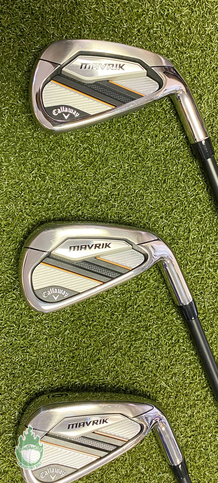 Used RH Callaway Mavrik Irons 4-7 KBS TGI 90g Stiff Flex Graphite Golf Club Set 7 Used RH Callaway Mavrik Irons 4-7 KBS TGI 90g Stiff Flex Graphite Golf Club Set - Image 5
