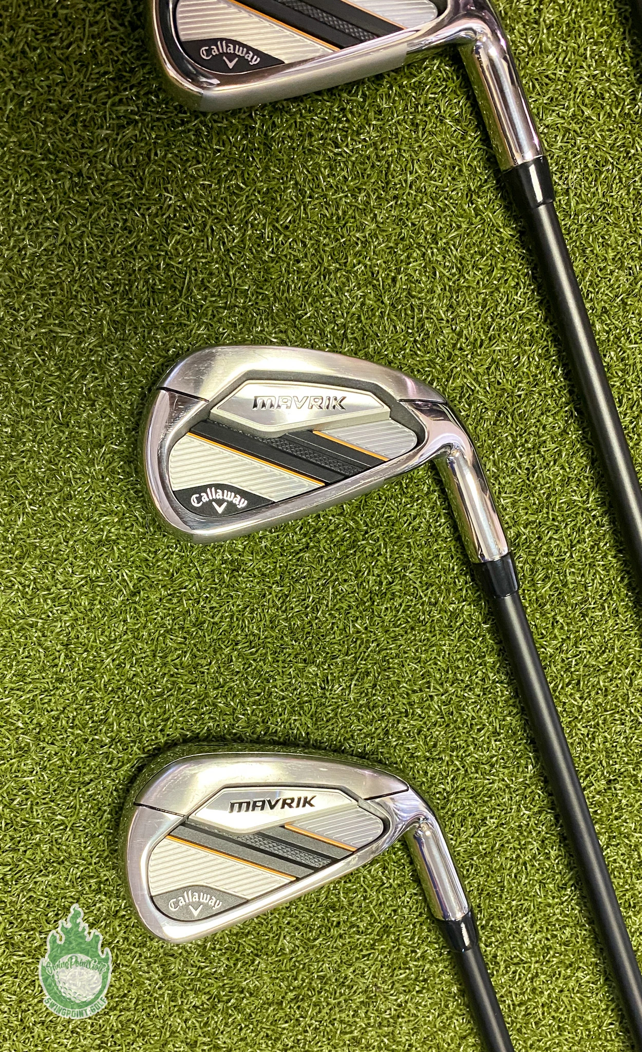 Used RH Callaway Mavrik Irons 4-7 KBS TGI 90g Stiff Flex Graphite Golf Club Set 8 Used RH Callaway Mavrik Irons 4-7 KBS TGI 90g Stiff Flex Graphite Golf Club Set - Image 6