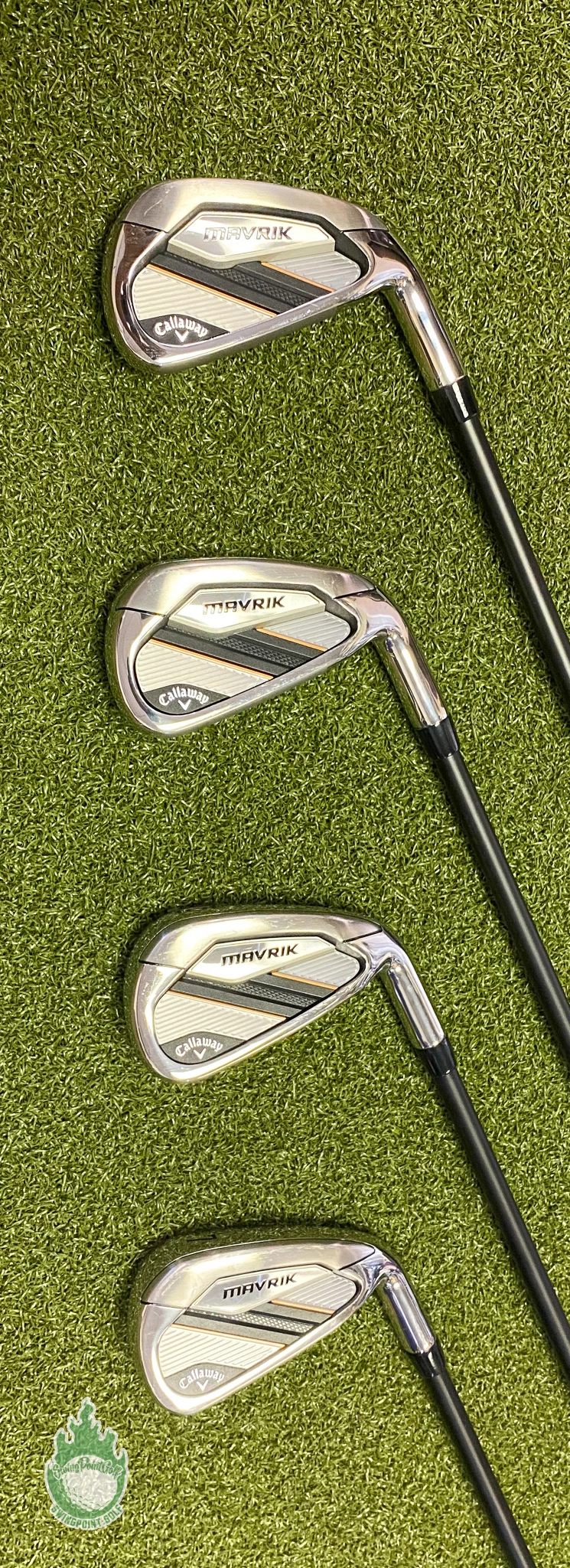 Used RH Callaway Mavrik Irons 4-7 KBS TGI 90g Stiff Flex Graphite Golf Club Set 9 Used RH Callaway Mavrik Irons 4-7 KBS TGI 90g Stiff Flex Graphite Golf Club Set - Image 7