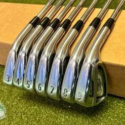 Used Titleist AP2 714 Forged Irons 3-9 DG S300 Stiff Flex Steel Golf Club Set