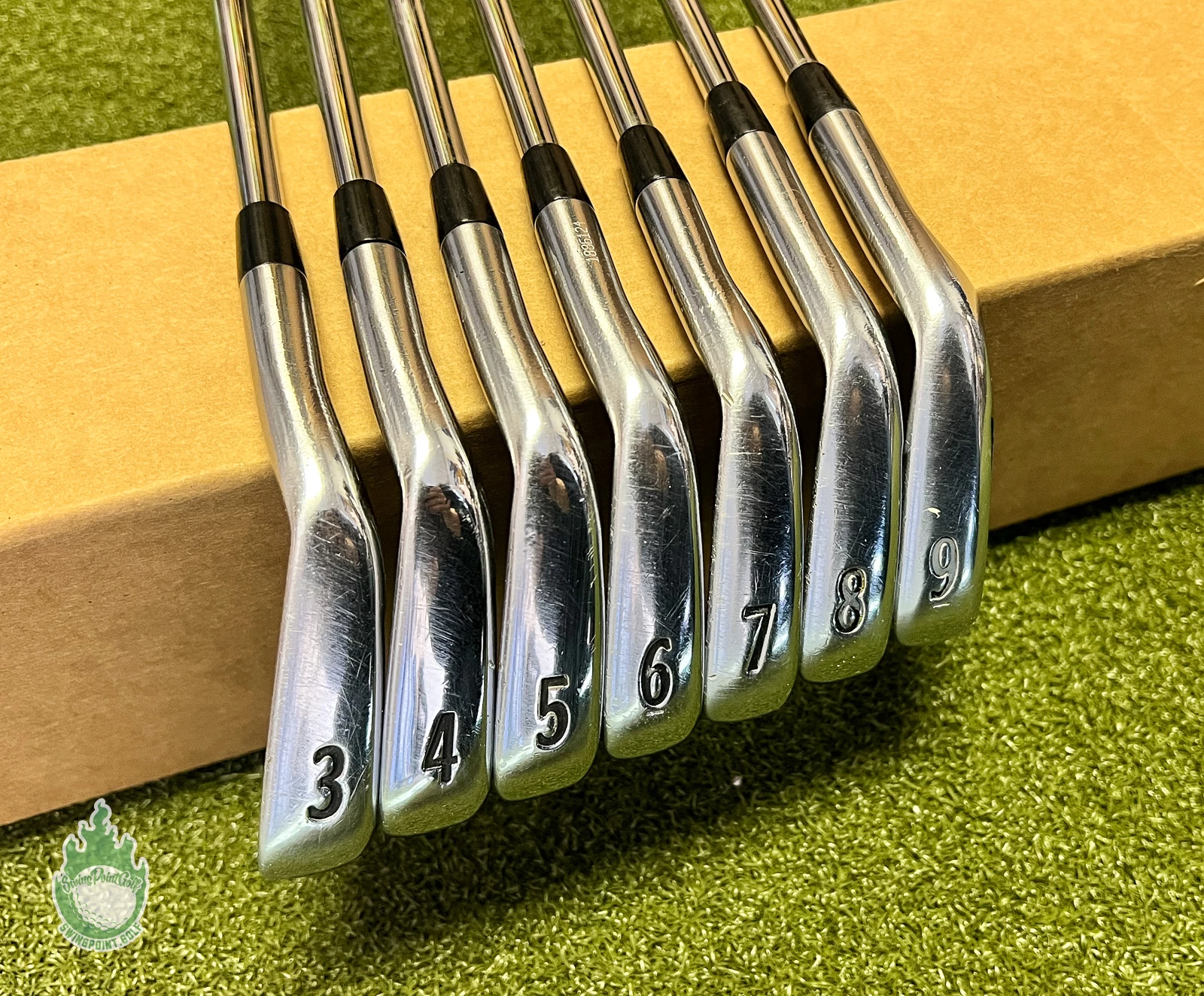 Used Titleist AP2 714 Forged Irons 3-9 DG S300 Stiff Flex Steel Golf Club Set 4 Used Titleist AP2 714 Forged Irons 3-9 DG S300 Stiff Flex Steel Golf Club Set - Image 2