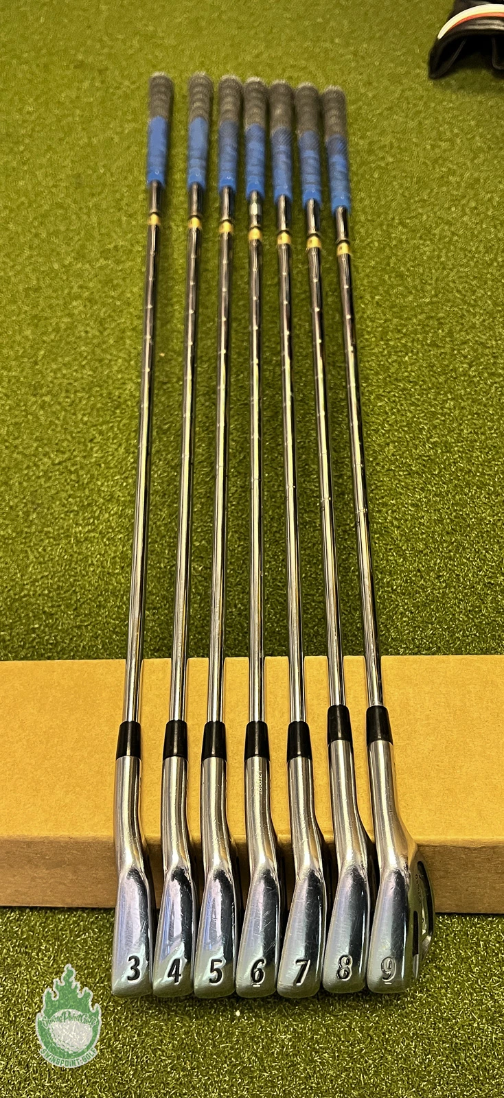 Used Titleist AP2 714 Forged Irons 3-9 DG S300 Stiff Flex Steel Golf Club Set 12 Used Titleist AP2 714 Forged Irons 3-9 DG S300 Stiff Flex Steel Golf Club Set - Image 10