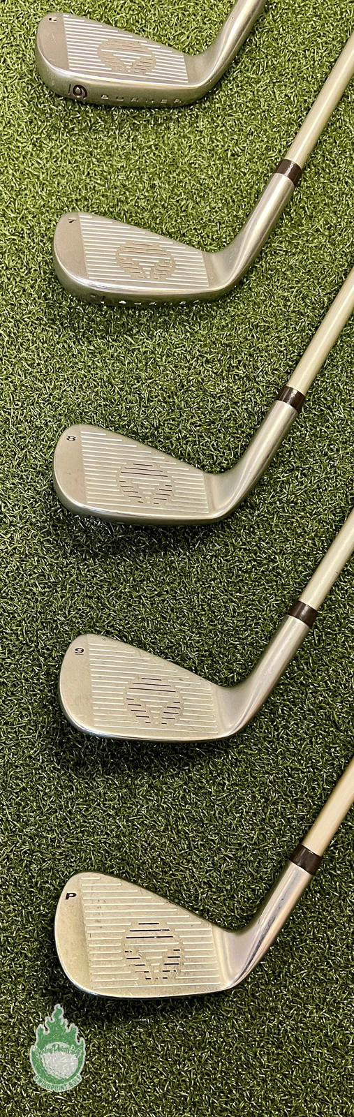 Used RH TaylorMade Burner Oversize Irons 4-PW 60g Ladies Graphite Golf Club Set 8 Used RH TaylorMade Burner Oversize Irons 4-PW 60g Ladies Graphite Golf Club Set - Image 6