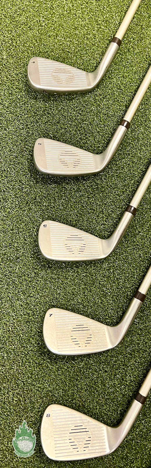 Used RH TaylorMade Burner Oversize Irons 4-PW 60g Ladies Graphite Golf Club Set 7 Used RH TaylorMade Burner Oversize Irons 4-PW 60g Ladies Graphite Golf Club Set - Image 5