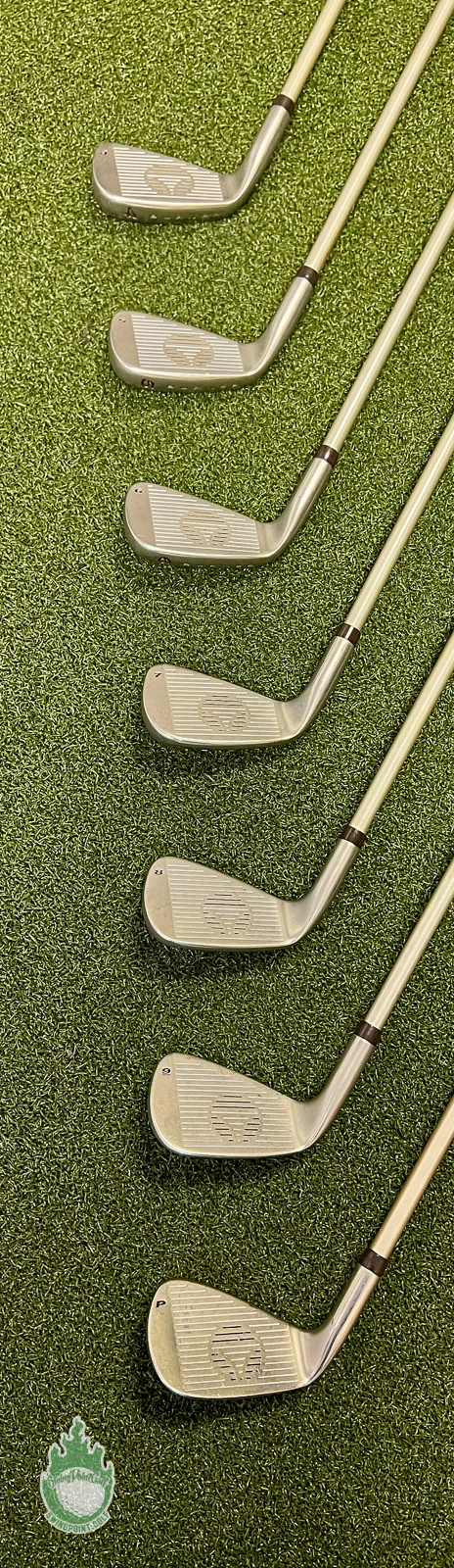 Used RH TaylorMade Burner Oversize Irons 4-PW 60g Ladies Graphite Golf Club Set 6 Used RH TaylorMade Burner Oversize Irons 4-PW 60g Ladies Graphite Golf Club Set - Image 4