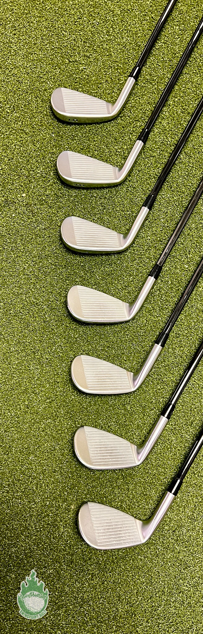 Used Mizuno JPX 921 Forged Irons 5-PW/GW $-Taper 120g Stiff Flex Steel Golf Set 6 Used Mizuno JPX 921 Forged Irons 5-PW/GW $-Taper 120g Stiff Flex Steel Golf Set - Image 4