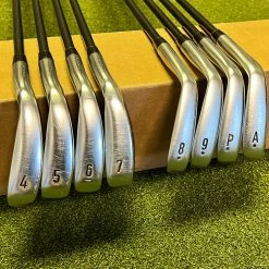 Used Callaway APEX/ APEX Pro Forged ’21 Irons 4-PW/AW 95g Stiff Steel Golf Set -Callaway Club Shop IMG 0717