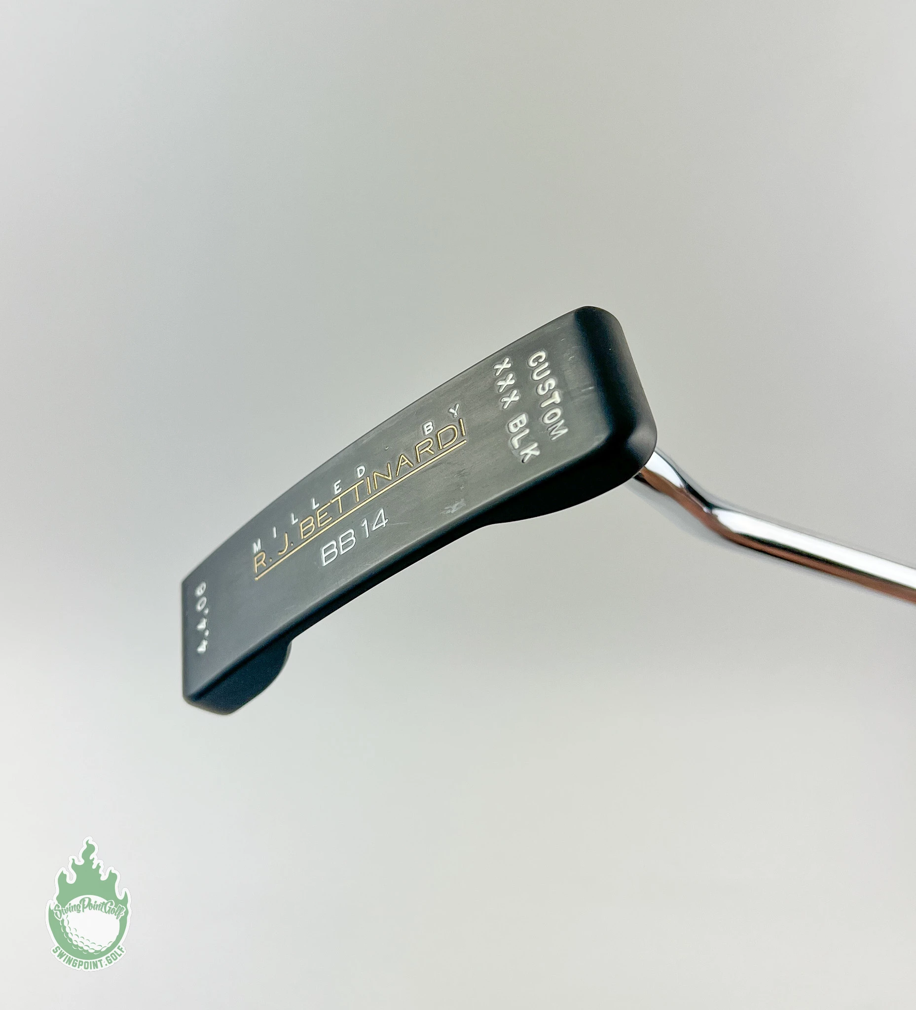 Used RH Bettinardi BB14 D.A.S.S. Custom XXX Black 35″ Putter Steel Golf 4/4/06 4 Used RH Bettinardi BB14 D.A.S.S. Custom XXX Black 35″ Putter Steel Golf 4/4/06 - Image 2