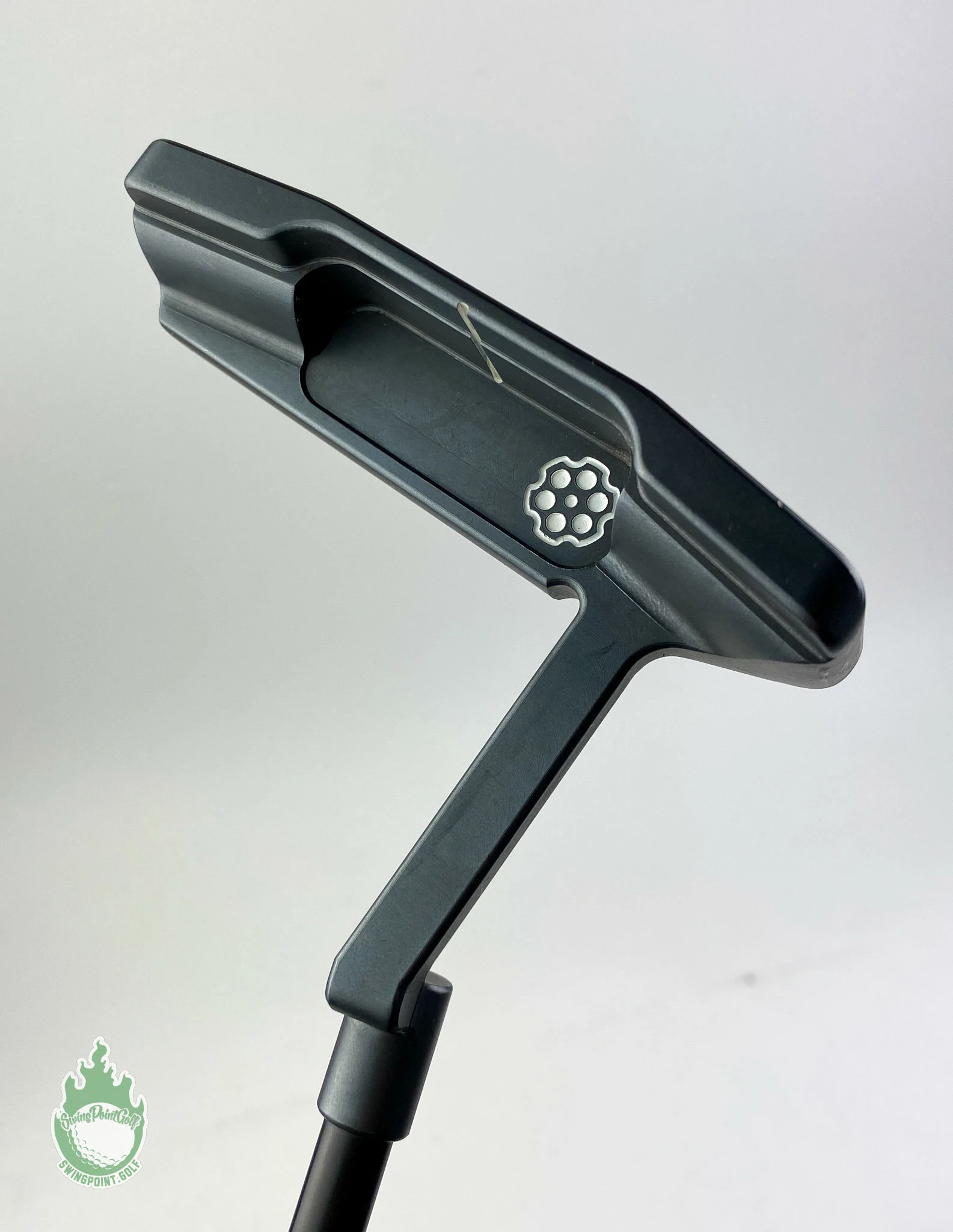 Used RH Carbon Putters Carbon Steel 45 Auto Bullet 34.5″ Putter Steel Golf Club 8 Used RH Carbon Putters Carbon Steel 45 Auto Bullet 34.5″ Putter Steel Golf Club - Image 6