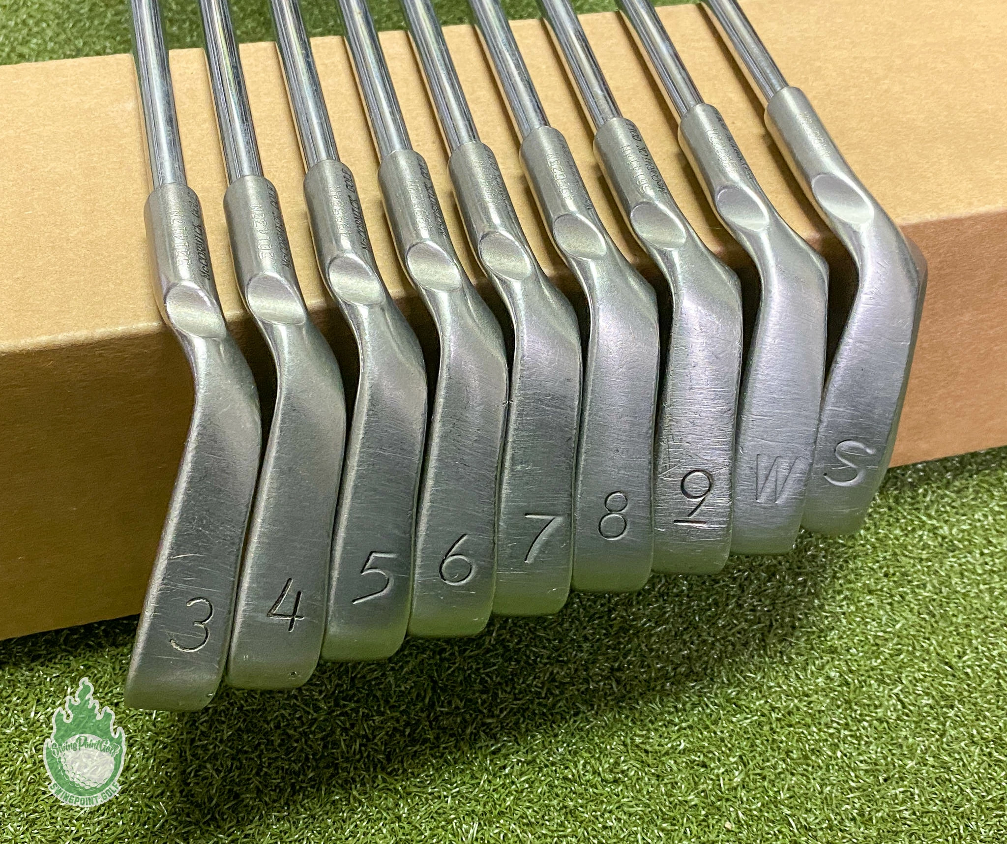 Used Ping Blue Dot I3 O-Size Irons 3-PW/SW JZ Regular Flex Steel Golf Club Set 4 Used Ping Blue Dot I3 O-Size Irons 3-PW/SW JZ Regular Flex Steel Golf Club Set - Image 2