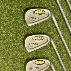 Used Ping Blue Dot I3 O-Size Irons 3-PW/SW JZ Regular Flex Steel Golf Club Set 18 Used Ping Blue Dot I3 O-Size Irons 3-PW/SW JZ Regular Flex Steel Golf Club Set -Callaway Club Shop IMG 1236 2
