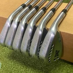 Used RH PXG 0311P Forged Gen 2 Irons 5-PW Tour Issue S400 Stiff Steel Golf Set