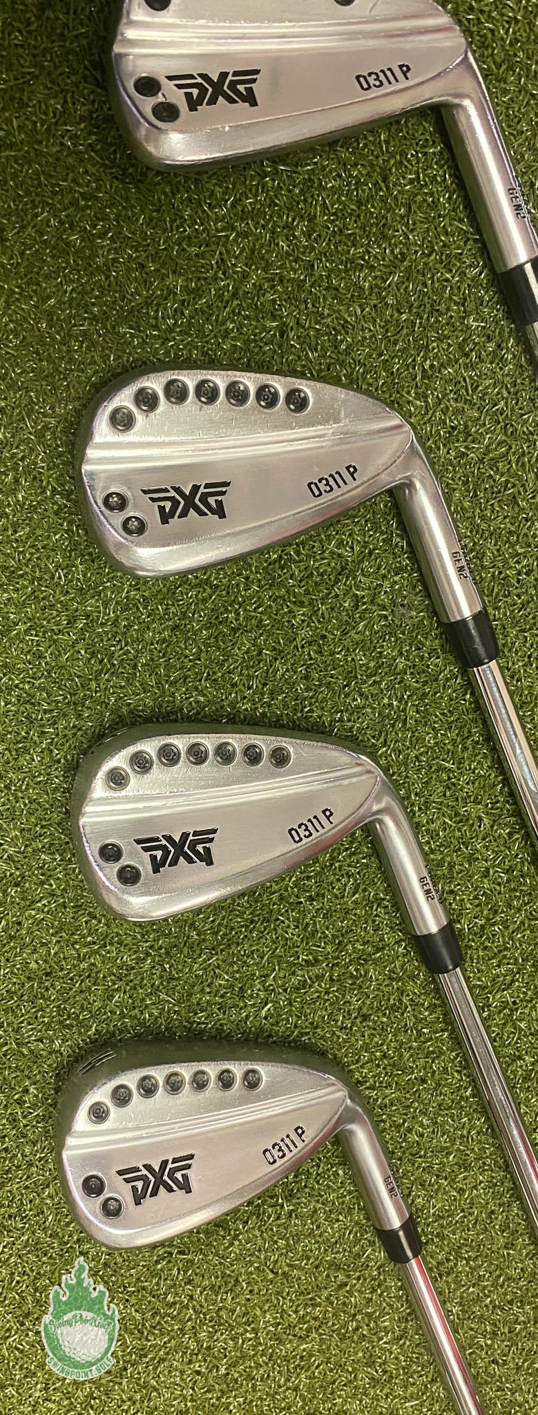Used RH PXG 0311P Forged Gen 2 Irons 5-PW Tour Issue S400 Stiff Steel Golf Set 8 Used RH PXG 0311P Forged Gen 2 Irons 5-PW Tour Issue S400 Stiff Steel Golf Set - Image 6