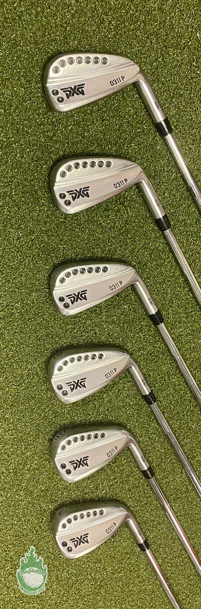 Used RH PXG 0311P Forged Gen 2 Irons 5-PW Tour Issue S400 Stiff Steel Golf Set 9 Used RH PXG 0311P Forged Gen 2 Irons 5-PW Tour Issue S400 Stiff Steel Golf Set - Image 7